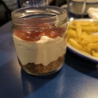 Cheesefake 😋 at B13 Bar in Madrid