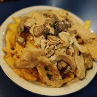 Durum de seitán at B13 Bar in Madrid