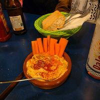 Hummus at B13 Bar in Madrid