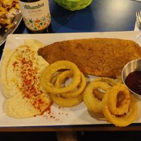 Plato combinado at B13 Bar in Madrid