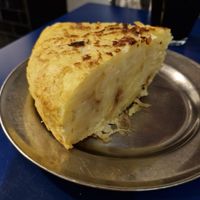 Tortilla at B13 Bar in Madrid