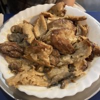 Garlic chicken  at B13 Bar in Madrid
