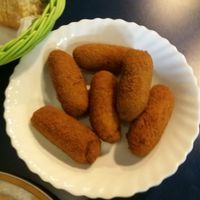 Croquettas at B13 Bar in Madrid