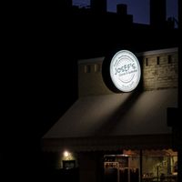 Josef's just after sundown 🌙 at Josef's Gyros & Kabobs in Appleton