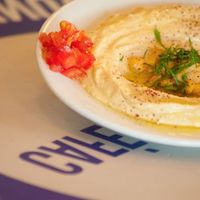 Fresh Hummus  at Uncle Momo in Jersey City