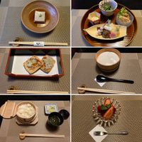 Plant based tofu course  at Tōfuya Ukai Saginuma in Kawasaki