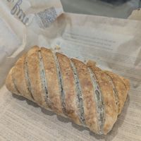 Vegan sausage roll at The Stonehenge in Salisbury