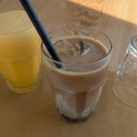 Vegan soy milk latte at Randy's - Breakfast, Brunch & More in Palermo