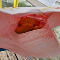 Vegane chicken nuggets at Burger Express Goslar in Goslar