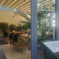 Non smoking terrasse at Breadly Bakery in Tashkent