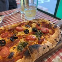 Margherita Pizza without cheese  at Levain in Busan