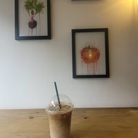 Iced Latte (Oat Milk) at Five in Conwy
