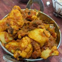 aloo Gobi at Mayuri Indian Cuisine in Westborough