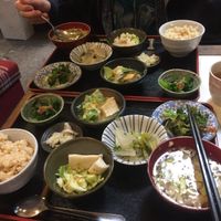 Dinner set meal (x2) at Milk Land in Tokyo