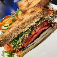 Vegan sandwich was delicious and love the late night dining options!  at Unity La in Los Angeles