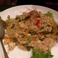 Thai fried rice at Olu Olu Cafe in Tokyo