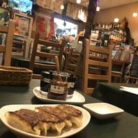 Gyoza!! at Olu Olu Cafe in Tokyo