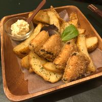 Fish and Chips  at Olu Olu Cafe in Tokyo