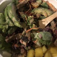 Bowl with tons of stuff in it   at Bowlwerk in Karlsruhe