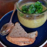 soup of the day at Soul's in Dusseldorf