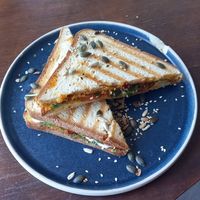 grilled sandwich at Soul's in Dusseldorf
