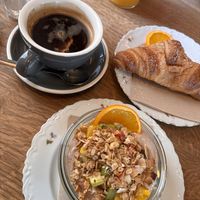 Overnight oatss  at Café Alma in Freiburg