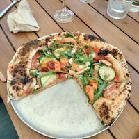 Pizza Giardinetto vegana at Nonna Paquita Ristorante - Pizzeria in Palamos