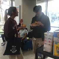 UCSF Student Event Social Hour: Peasant Pies were a hit, delicious (& affordable). Great that they always come sorted meat vs veg too at Peasant Pies in San Francisco