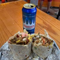 Vegan steak and egg burrito.  at The Fix in Reno
