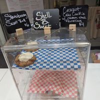 New sweets display - in heat they may be in the fridge, go ahead and ask at The Fix in Reno