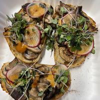 Adaptogenic mushroom toast  at RawASF in San Jose