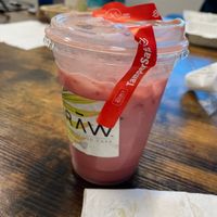 Collagen latte  at RawASF in San Jose