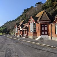 Leas Lift exterior at The Lift Cafe in Folkestone