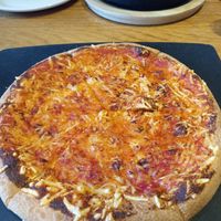 Margarita pizza at Pizza Hut in Harlow