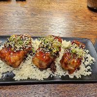 Sweet and spicy tofu at Silk  in Zagreb