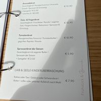 various things on toast at Laib & Seele in Freistadt