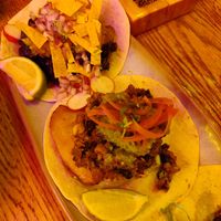 El dorado and el kunaguaro tacos at Chiwawa Cantina - Vegueta in Gran Canaria