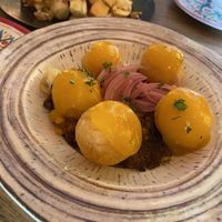 Vegan bombitas   at Chiwawa Cantina - Vegueta in Gran Canaria