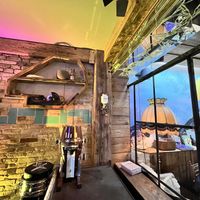 Inside the cafe   at Café Holzmarktperle in Berlin