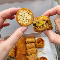 Cashews und Pistazie Baklava at Sultan's Sweets and Coffee in Graz