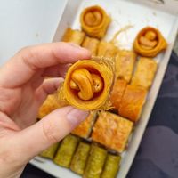 Cashew Baklava at Sultan's Sweets and Coffee in Graz