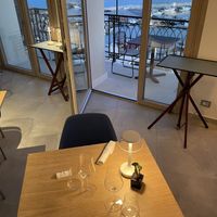 Inside and balcony   at Vela Ristorante in Sciacca