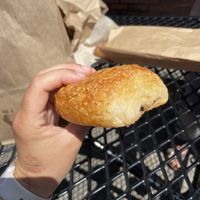 Vegan pain au chocolat  at Gemini Cafe & Bakery in Bethel