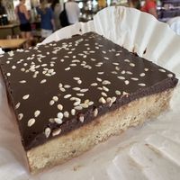Chocolate tahini bar - amazing!!!   at Gemini Cafe & Bakery in Bethel