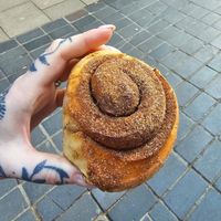 Vegan Cinnamon roll. at loaf. in Norwich