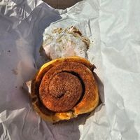 Vegan Cinnamon roll. at loaf. in Norwich