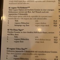 Hauptgerichte  at Noodle Village in Berlin