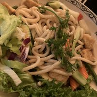 Vegane Udon Xao (83 a) mit Tofu   at Noodle Village in Berlin