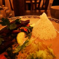 Vegan crispy duck with peanut sauce 🥜 at Noodle Village in Berlin