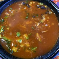 One of the best tortilla soups I’ve ever had! Super fresh and tasty!  at El Tejano Tacos in Puerto Natales